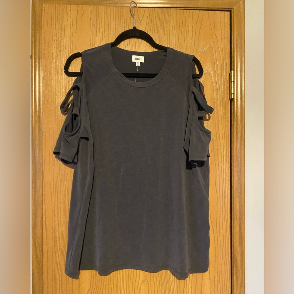 NWT BKE strappy shoulder shirt!
